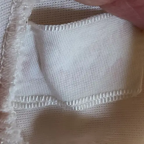 Vintage Unbranded Femine Chemise / Slip Dress Pale Pink / Peach Size L Size M