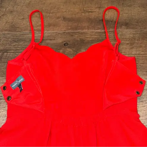 Market & Spruce Pixley Crissie Scalloped Detail Open Back Dress