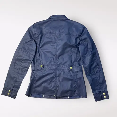 J.Crew Navy Blue Downtown Field Utility Jacket Size S