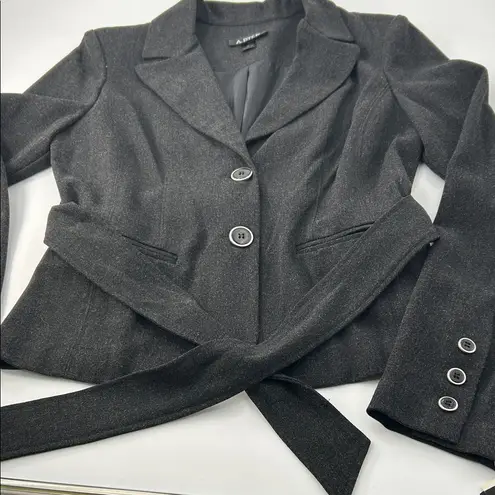 A Byer A. Byer Charcoal Blazer Jacket