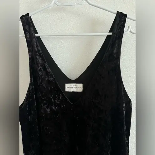 Nectar Clothing Velvet mini dress