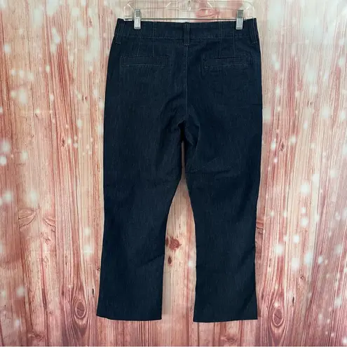 Riders By Lee  Dark Blue Cropped Trouser Jeans