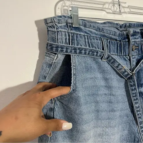 New KanCan 90s High Rise Belted Paper