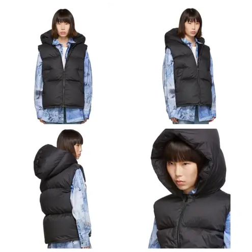 Moncler NWT Gamble Gilet Black Puffer Vest