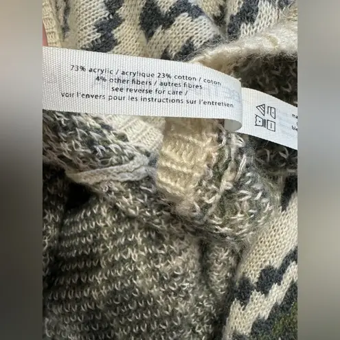 Bethany Mota | Open Front Oversized Shawl Cardigan | Size Small