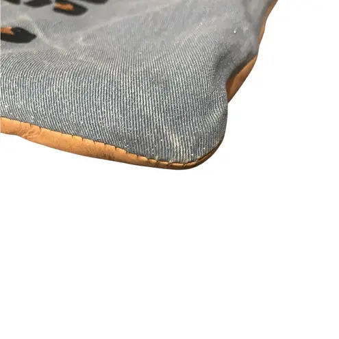 Consuela Greer Shopper Tote Pink Blue Metallic Logo Zippered Discontinued