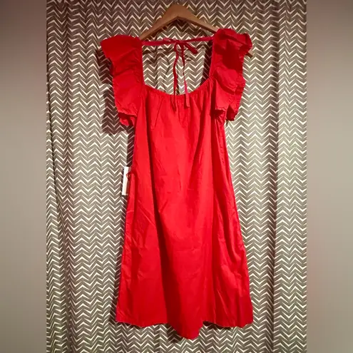 Nation Ltd NWT | Ophelia A-Line Ruffle Mini Dress, size XS