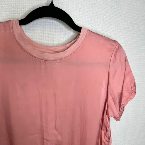 Nation Ltd Los Angeles Pink Short Sleeve T-Shirt Top Womens Size S