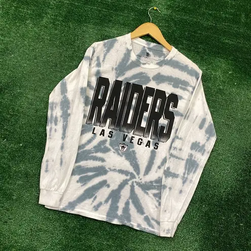 NFL Franchise AFC West Las Vegas Raiders Tie Dye LS Tee L
