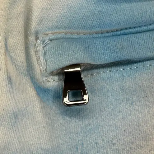 Embellish Tie Dye Moto Jeans Distressed Ripped Gummo Biker Style Colorful Sz 28 Blue