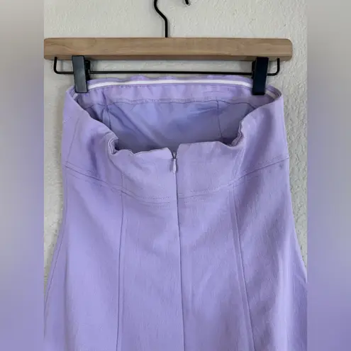 Kookai Oyster Contour Strapless Mini Dress in Passion Flower size US 2 Small