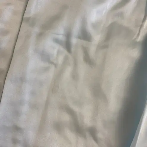 Vintage Barbizon Cuddleskin Pajama Set XL Blue Satin Lace Floral Embroidered