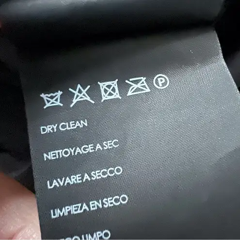 Club Monaco Red Rose Floral Velvet One Sleeve Sheath Dress Fancy Party Women’s 0