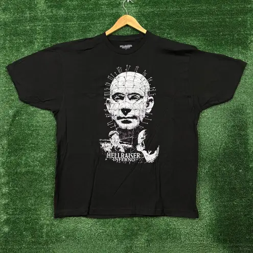 Hellraiser Inferno Welcome to Hell Pinhead Horror Oversized T-Shirt Size 2XL