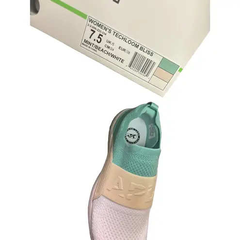 APL NWT TechLoom Bliss Mint Beach White Athletic Running Sneakers Women Size 7.5