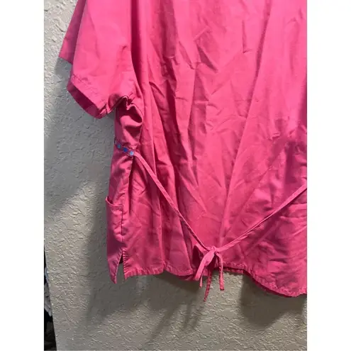 Sb Scrubs Oink Scrub Top Woman’s Size 2X