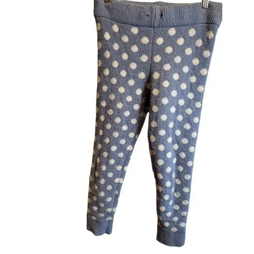 Honeydew Poka Dot Women Large Comfy Loungewear Pajama Pants Blue & White