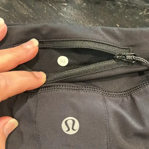 Lululemon  black pace setter skirt