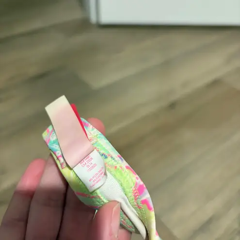 Victoria's Secret Victoria’s Secret Y2K Tie‎ Dye Aztec Bandeau Bikini Top Pink Blue Size 34B