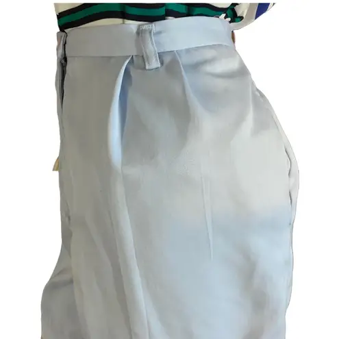 VINTAGE 1990'S COLLECTION BY CHEROKEE LIGHT BLUE HIGH WAISTED SHORTS (14)