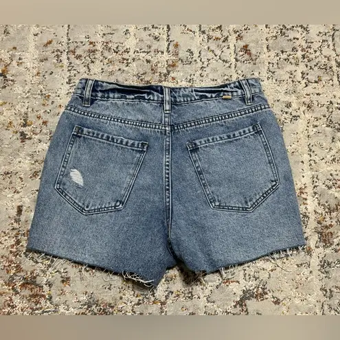 O'Neill  distressed jean denim shorts size 28 NWT 100% cotton thumbnail 12