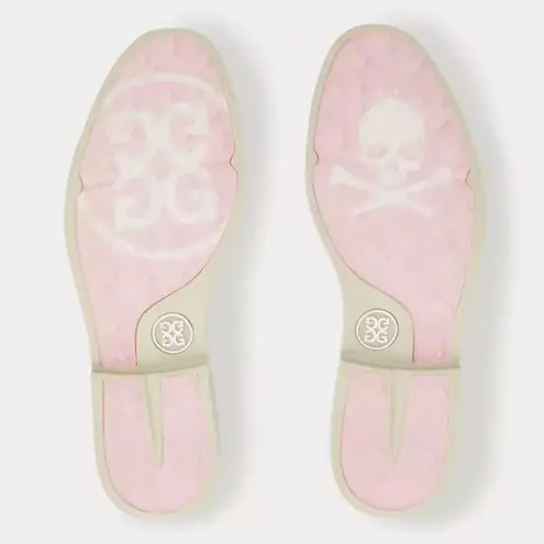 NWT Women’s G/Fore Gallivanter Leather Stud Cap Toe Golf Shoe size 8.5 White