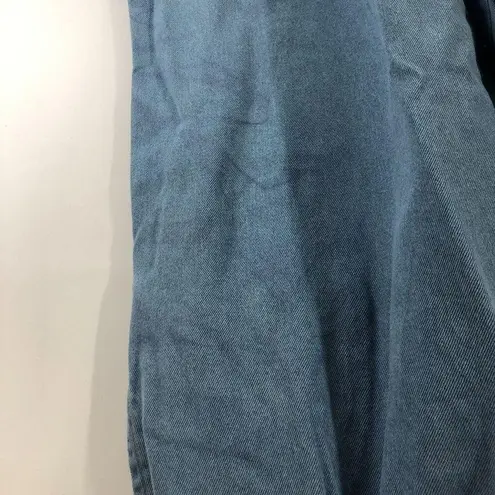 Woman Within Jeans Elastic Waist Pull On Cotton Classic Fit Tapered 22W