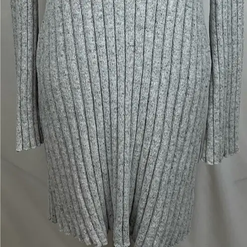 American Eagle  Gray & White Ribbed Sweater Dress NWOT