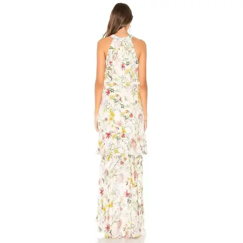 Parker Fillipa Combo Maxi Dress in Sangria 10 Womens Long Floral Gown 90 From Licia