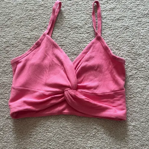 Wilfred ARITZIA pink cropped tank Size S