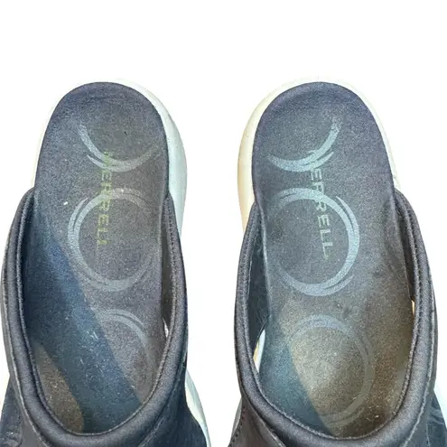 Merrell Sandals Womens Size 9 Gray Blue Slide Slip On Open Toe Comfort Shoes