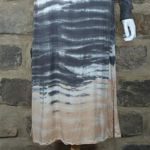 Anthropologie Dolan Left Coast Dress Woman's XS Trina Oversized Gray Pink