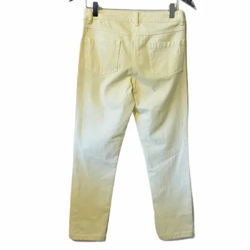 J. McLaughlin  summer yellow skinny jeans