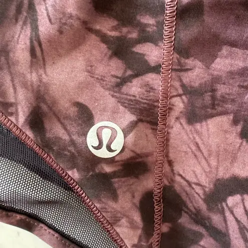 Lululemon  athletica Purple Patterned Athletic Shorts