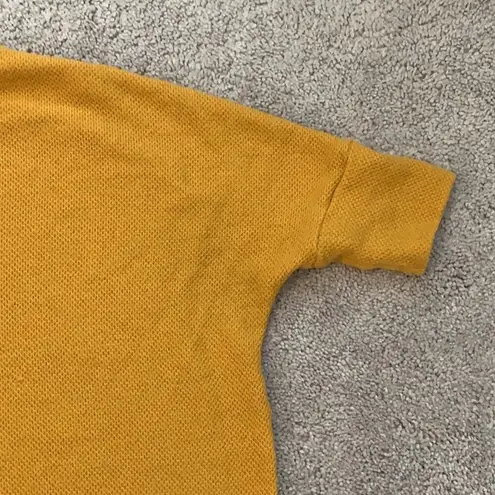 Honeyme Oversized Yellow Mustard Knit Sweater Sz S