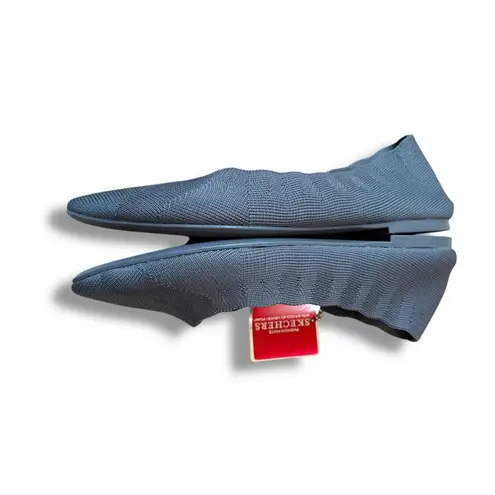 Skechers  NWT Cleo Slip-On Flats Women’s‎ Size 7 Gray Stretch Fit Air Cooled