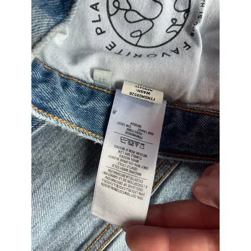 Favorite Daughter NWOT The Sunny Low Slung Denim Maxi Skirt sz 33 Blue