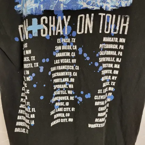 Dan & Shay Womens Shirt Size Small Black Concert Tour Country Music Crewneck