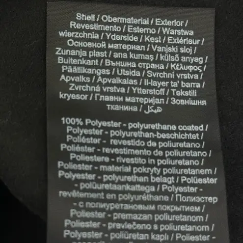 VERO MODA BELLA LONG SLEEVE FAUX LEATHER MINIDRESS IN BLACK SIZE MEDIUM