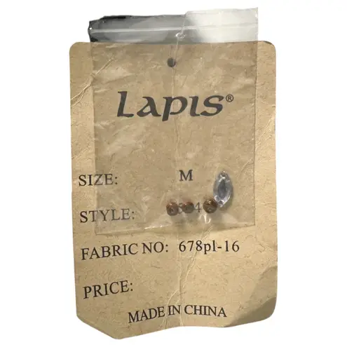 Lapis Vintage 90s Satin Hand Painted Lace Floral Butterfly Slip Tank Medium NEW Black