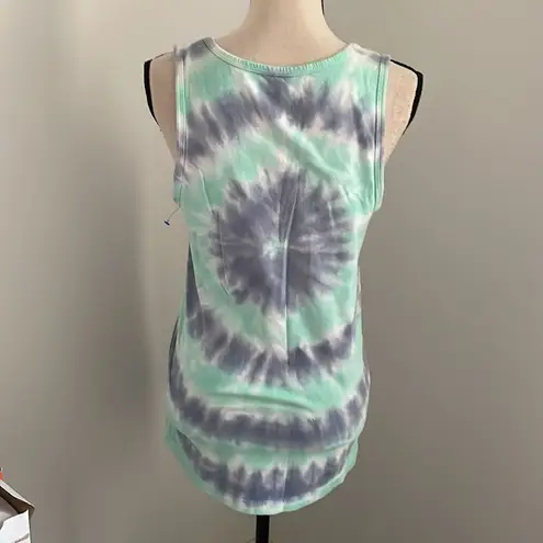 Southern Marsh  Washed Tie Dye Muscle Tank size XS Logo Front Sleeveless Shirt