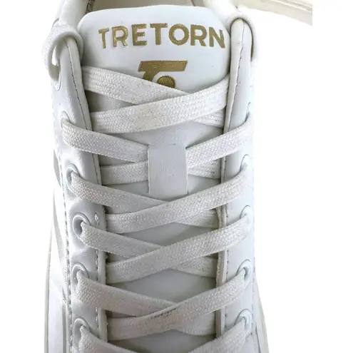 Tretorn Women's Serve Sneakers Size 8M White Faux Leather Casual Shoes