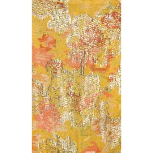 Hemant and Nandita Nova Bodysuit in Mustard Multi X-Small New Womens Blouse Top - Image 5