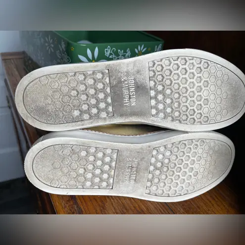 Johnston & Murphy Callie Lace-To-Toe Gold Metallic Sneaker Women’s 8.5 - Image 8