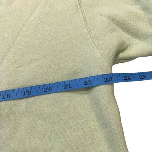 Tna Aritzia Cozy Fleece Perfect Crewneck Sweatshirt Lime Green Size 2 Oversized