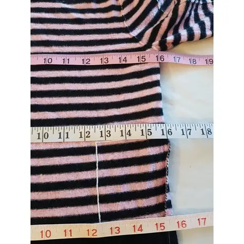 Sonia By Sonia Rykiel Sweater Sz Medium Striped Preppy Skater E Girl Punk Wool Multiple