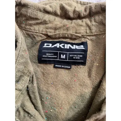 Dakine long sleeve army chore shirt size medium