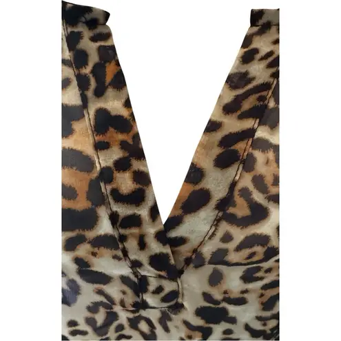 Wishful park Sleeveless Women's Animal PrintTop Sz XL