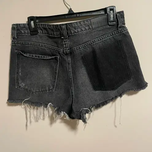 Pistola Nova Cut Off Short High Rise Distressed- Size 30