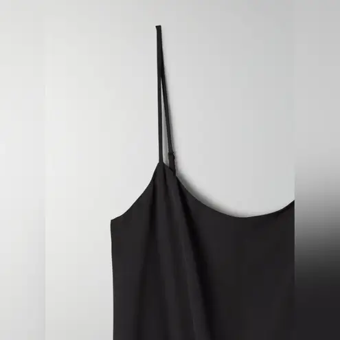 Babaton Aritzia Black Scala Wide leg Jumpsuit Flowy Black sz Medium